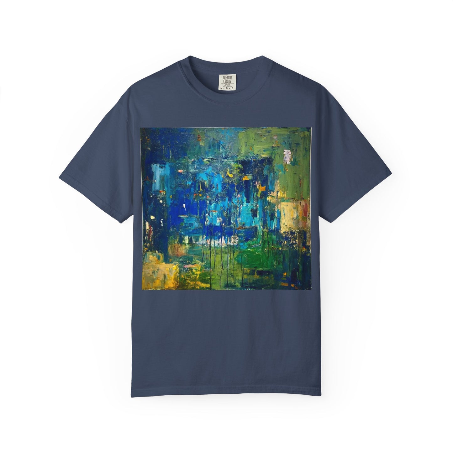 Artistic Unisex T-Shirt, Colorful Abstract Tee, Casual Wear, Gift for Art Lovers, Summer Essential, Unique Graphic Shirt
