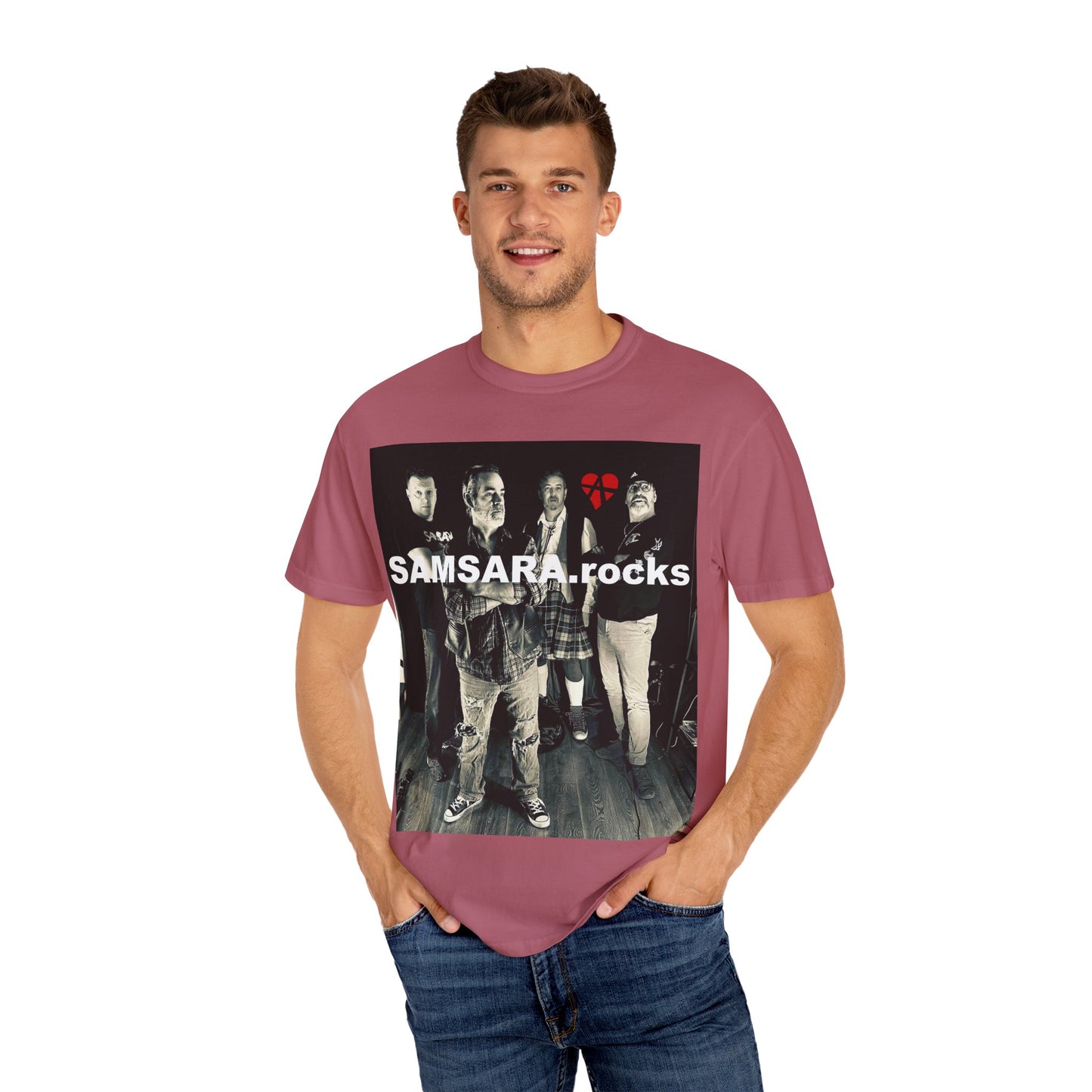 'Samsara Rocks' Official Unisex T-Shirt, Cool Band Tee, Music Lover Gift, Casual Style, Gift for Concert Goers, Rock Music Apparel