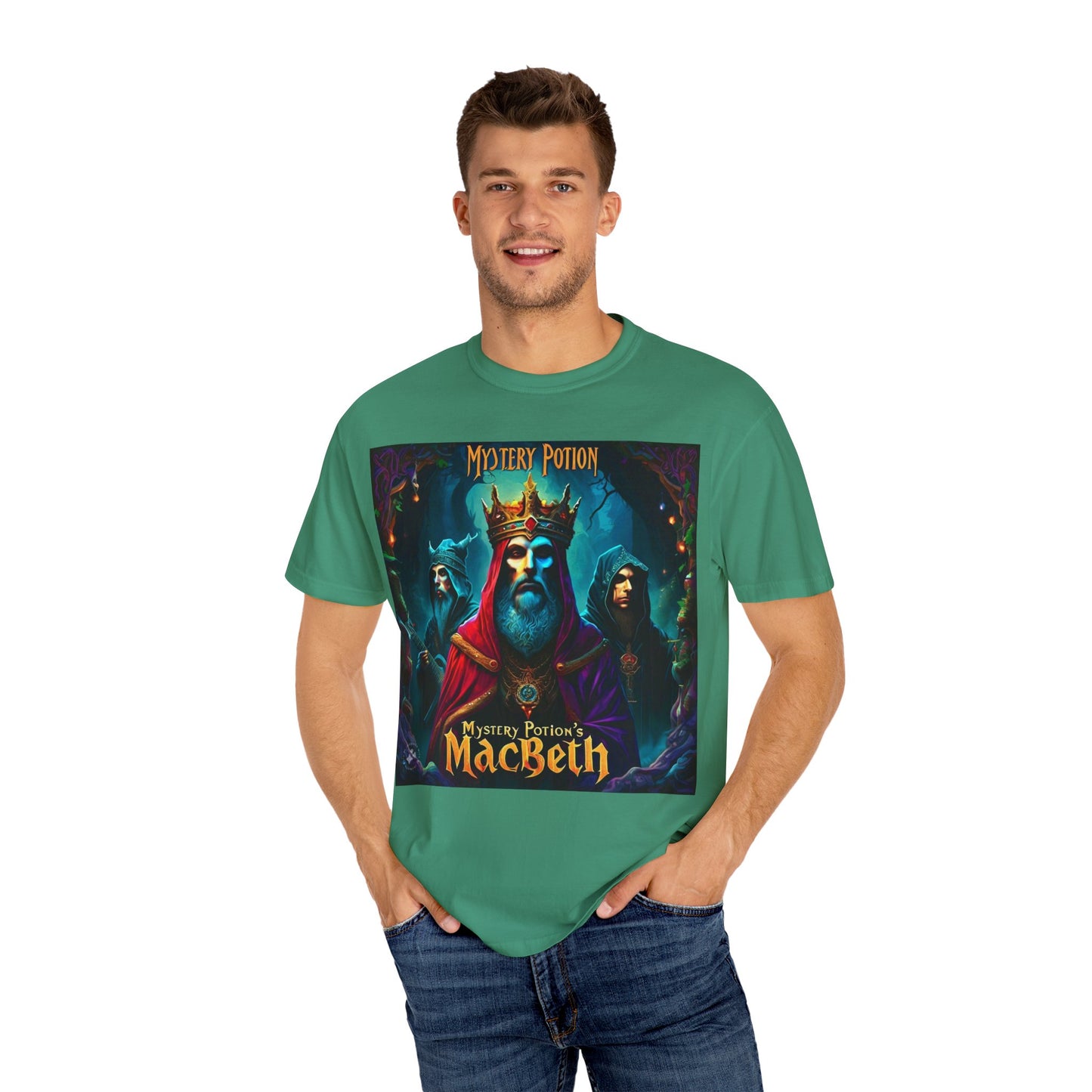 Mystery Potion Macbeth Shirt | Unisex T-Shirt for Fans, Halloween Costume, Literary Gifts, Theatre Lovers
