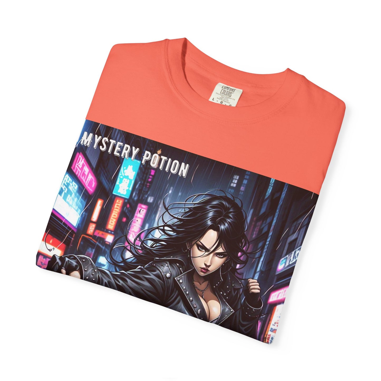 Mystery Potion Art Of Living Graphic T-Shirt, Cool Unisex Tee, Urban Style Apparel, Casual Streetwear, Gift for Gamers, Graphic Tee for Events
