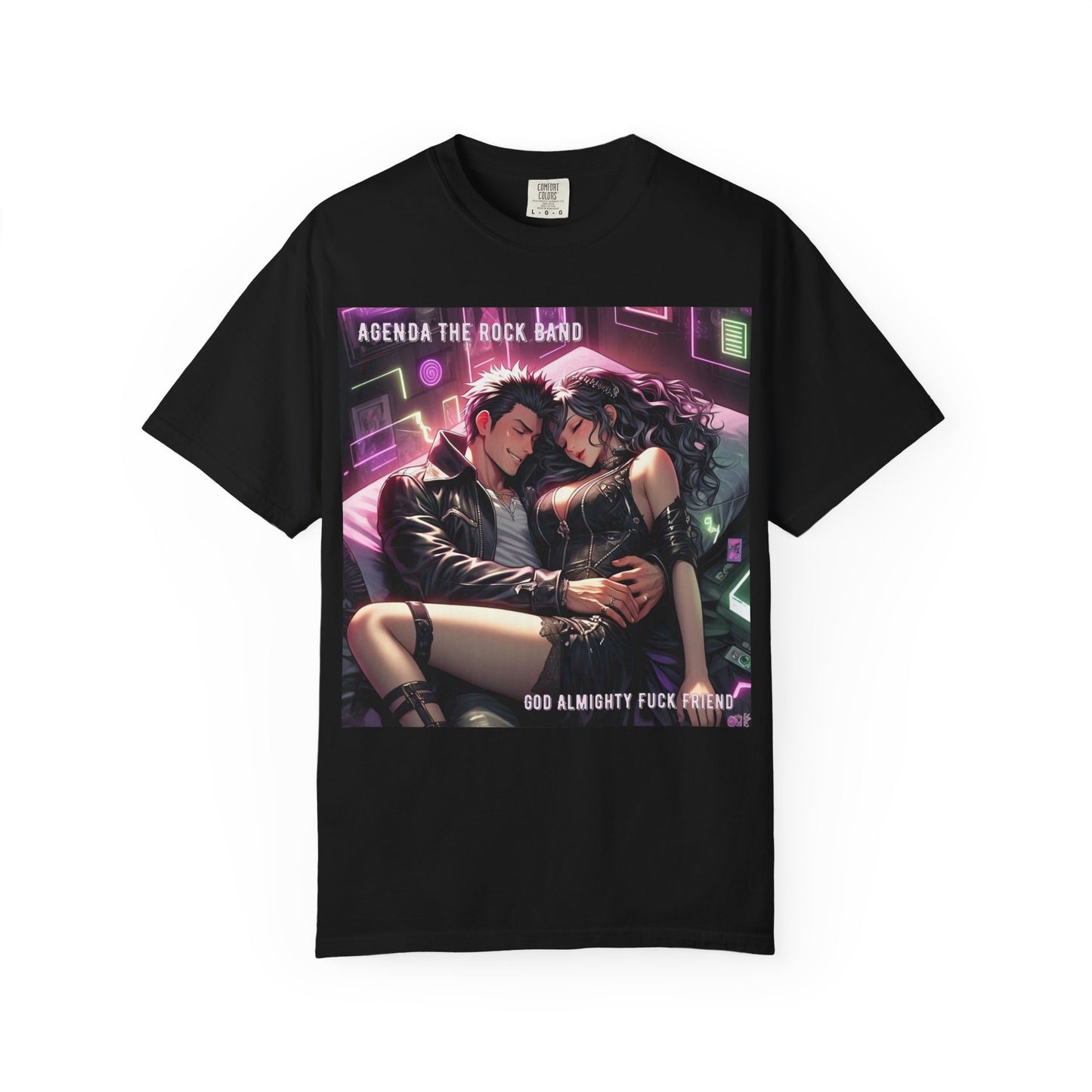 Rock Band Explicit Graphic T-Shirt, Vintage Music Tee, Unisex Kurt Cobain Shirt, Retro Style Apparel, Perfect for Concerts or Gifting