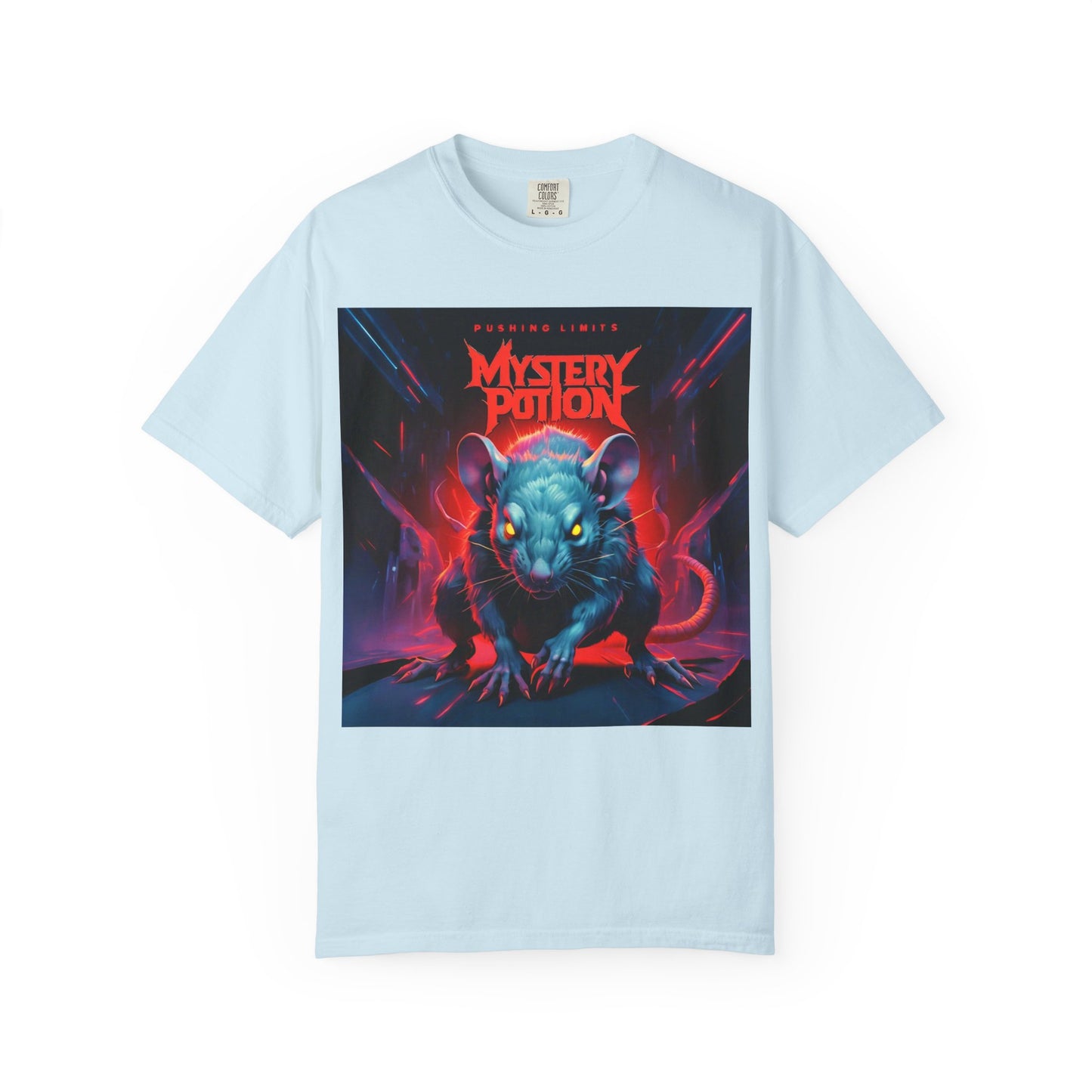 Pushing Limits by Mystery Potion T-Shirt, Unisex Graphic Tee, Unique Gift, Cool Casual Wear, Event Shirt, Fun Fashion Statement