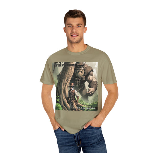 Mystery Potion Adventure T-Shirt, Fantasy Shirt, Unisex Graphic Tee, Gamer Gift, Nature Lover Gift, Cool T-Shirt for Events