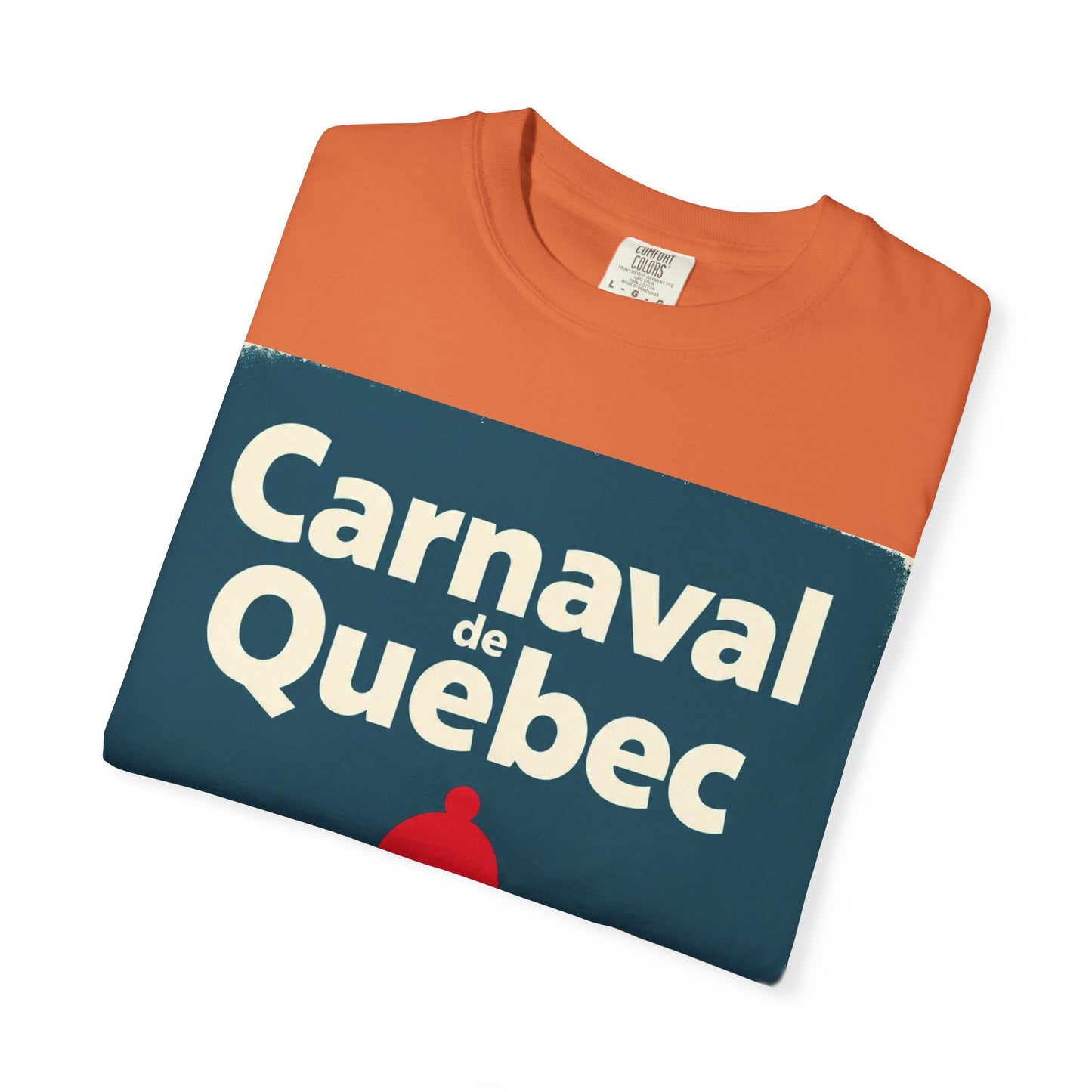 Quebec Carnaval Unisex T-Shirt, Winter Festival Tee, Handmade Vacation Souvenir, Holiday Gift Apparel, Quebec Celebration Shirt