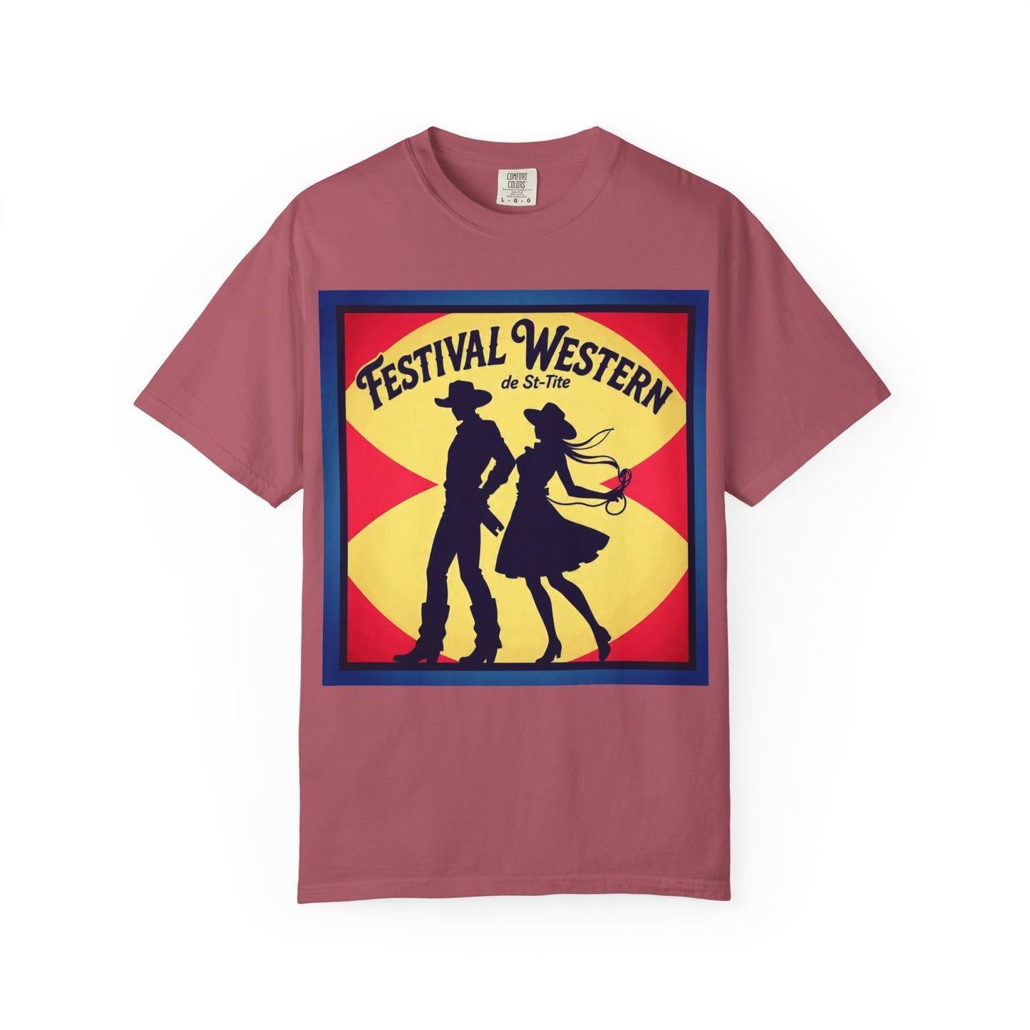 St-Tite Western Festival T-Shirt, Unisex Graphic Tee, Country Music Shirt, Bohemian Style Outfit, Gift for Dance Festival Lovers