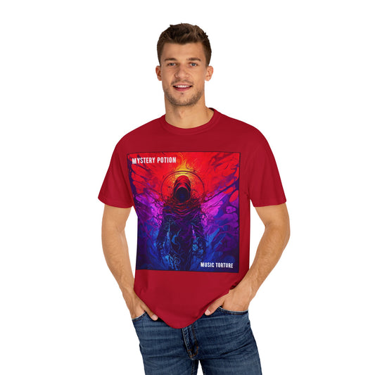 'Music Torture' by Mystery Potion Unisex Garment-Dyed T-shirt, Music Torture Tee, Vibrant Graphic Shirt, Cool Casual Wear, Gift for Music Lovers, [...]