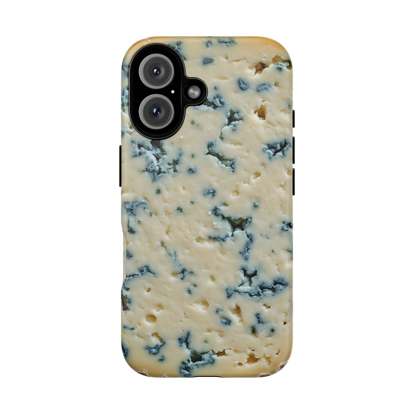 Blue Cheese Pattern Phone Case | Tough Cases for Foodies, Gifts for Cheese Lovers, Quirky Accessories, Unique Phone Covers, Fun & Functional