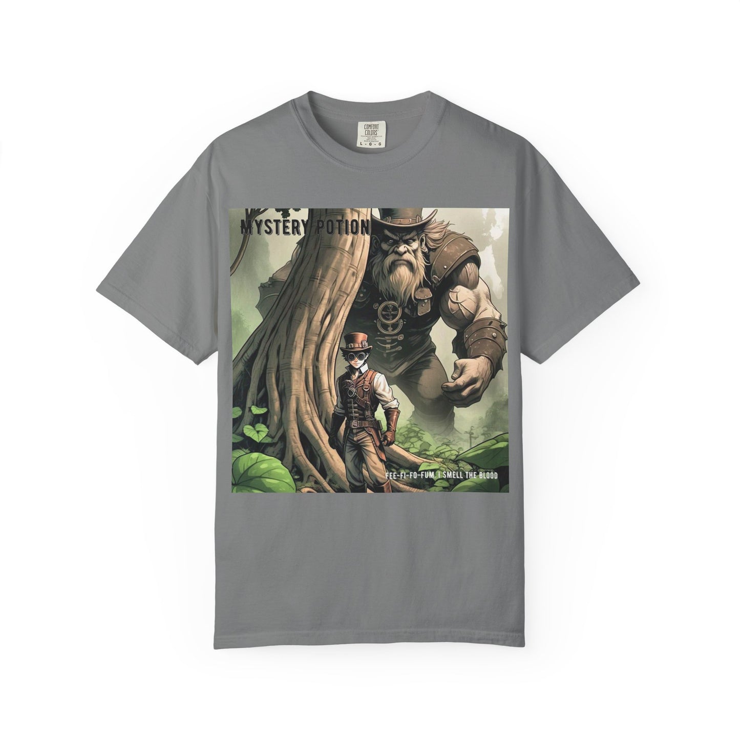 Mystery Potion Adventure T-Shirt, Fantasy Shirt, Unisex Graphic Tee, Gamer Gift, Nature Lover Gift, Cool T-Shirt for Events