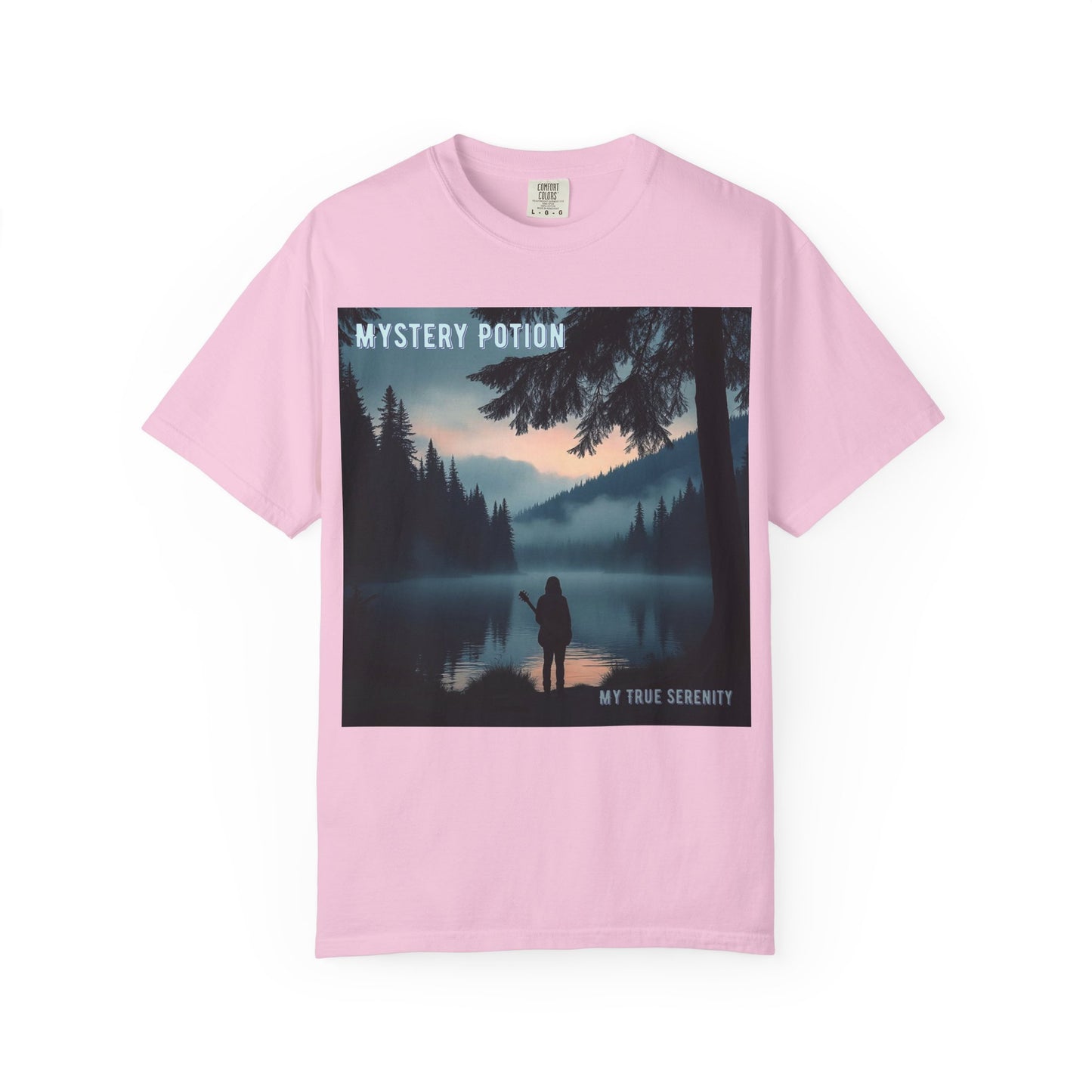 'My True Serenity' by Mystery Potion Unisex T-Shirt | Nature Lover Gift, Outdoor Adventure Tee, Casual Everyday Wear, Unique Graphic Shirt, Cozy and Stylish