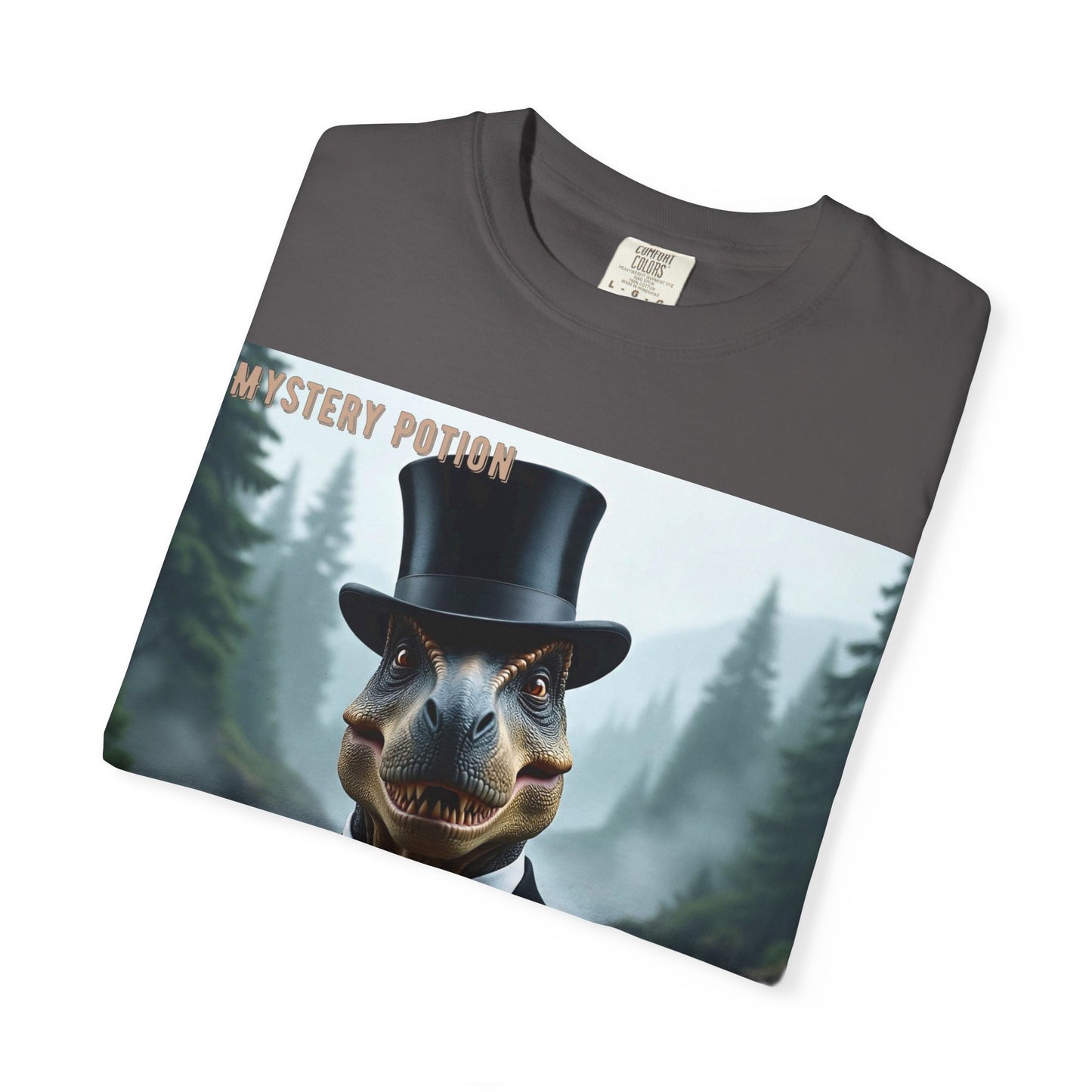 Mystery Potion T-shirt, Quirky Animal Graphic Tee, Fun Gift for Nature Lovers, Unique Fashion Statement, Casual Wear, Unisex Graphic Tee