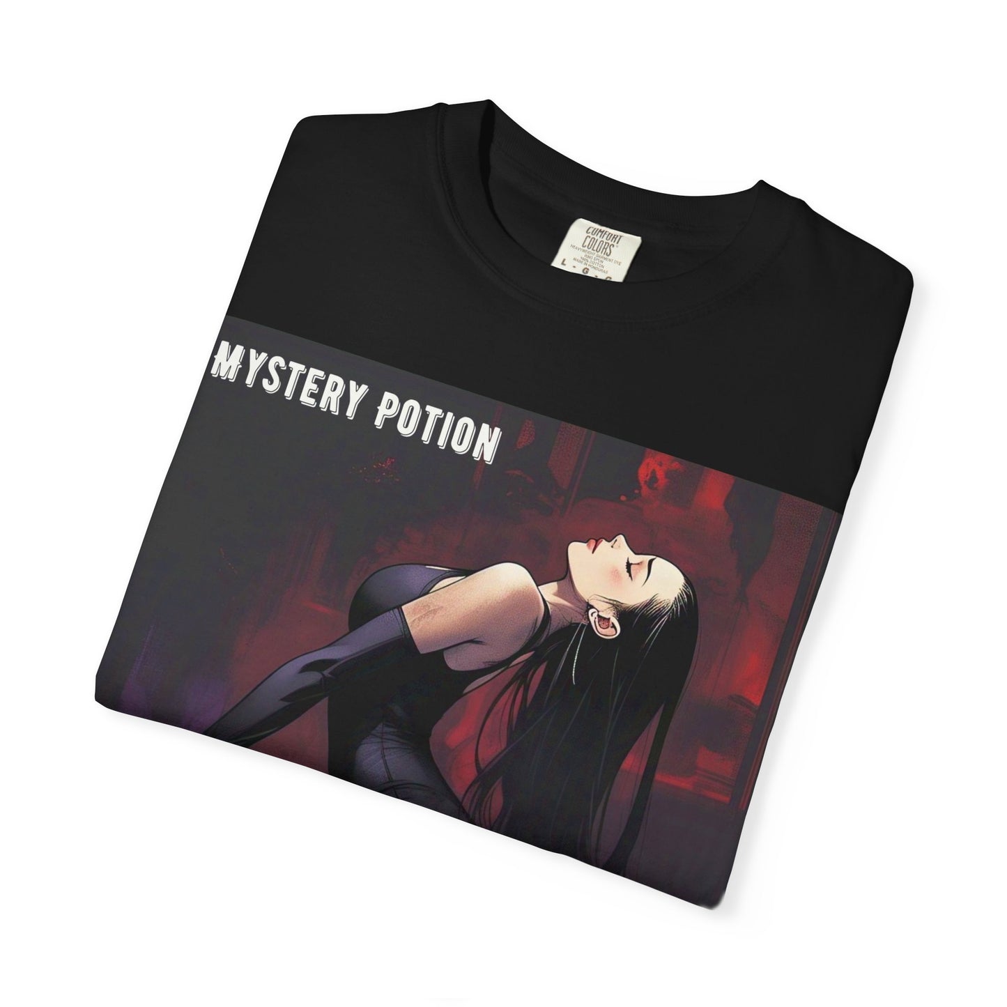 Mystical Mystery Potion Unisex T-Shirt, Yoga Graphic Tee, Unique Gift, Halloween Apparel, Vintage Style, Casual Wear