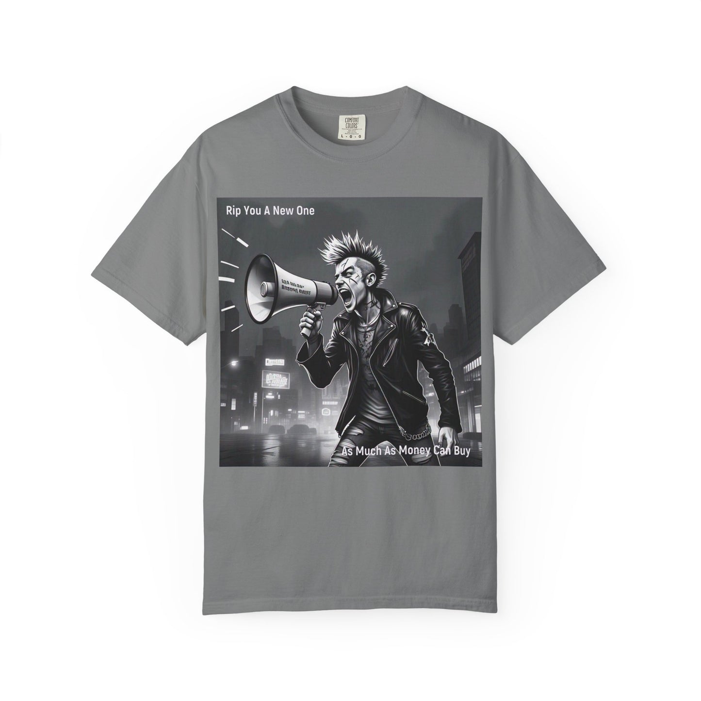 'As Much As Money Can Buy' by Rip You A New One, Edgy Graphic T-shirt featuring 'Rip You a New One' for Rebels, Rock Lovers, Unique Gifts, Band Merchandise, Casual Wear