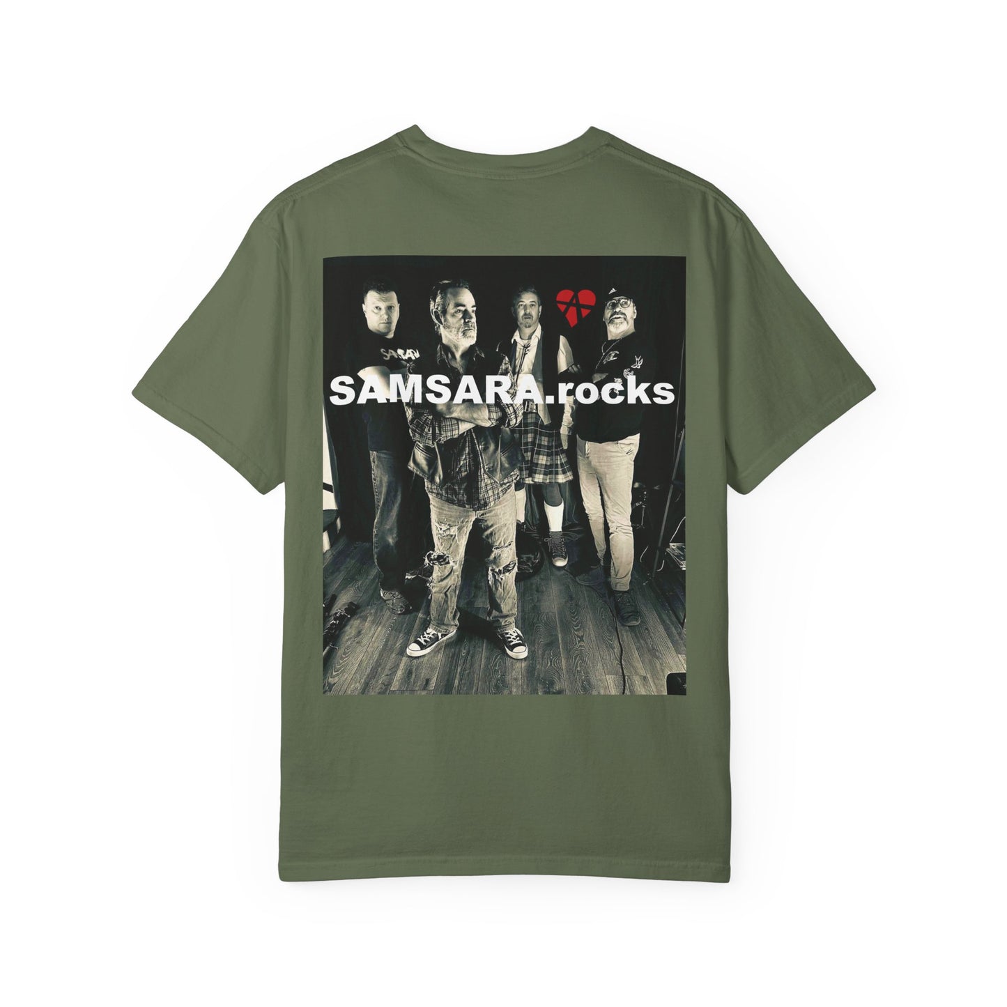 Samsara Rocks Unisex Music Graphic T-Shirt, Cool Band Tee, Vintage Concert Style, Perfect Gift for Music Lovers, Rock Festival Wear