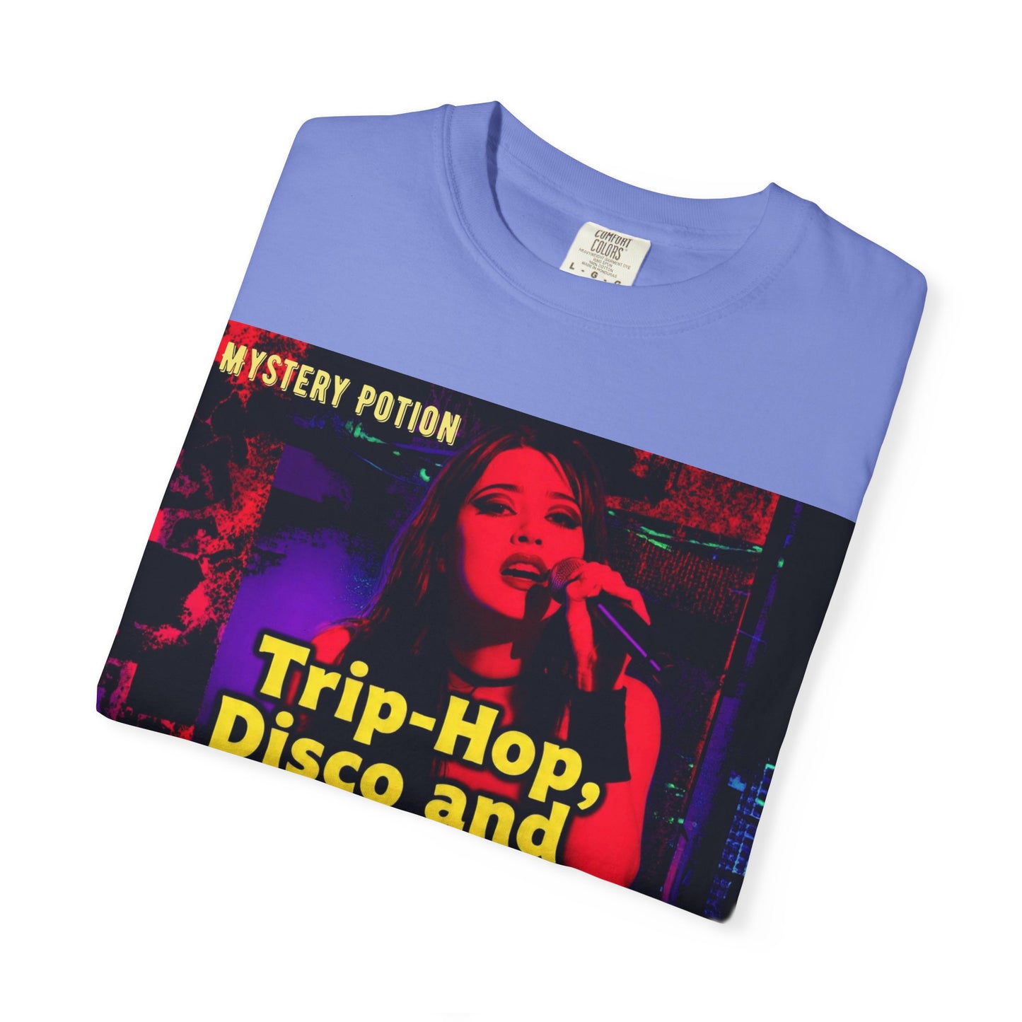 Trip Hop, Disco and Metal! Oh, What a Rush Vibrant Music-Themed Unisex T-shirt | Perfect Gift for Music Lovers, Concert Attendees, Band Merch, Festival Apparel, and Casual Wear