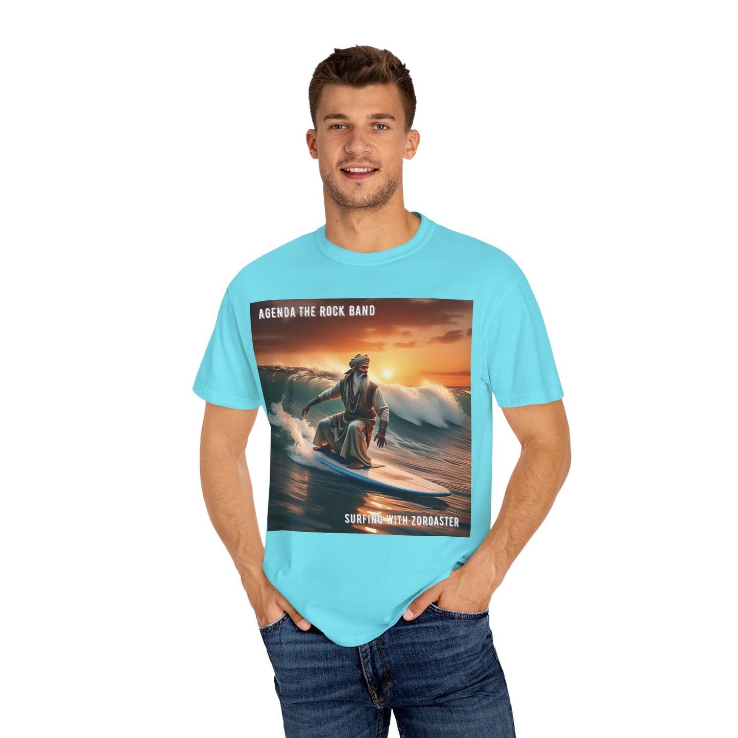 Surfing Rock Band T-Shirt, Unisex Vintage Tee, Casual Summer Wear, Perfect for Music Lovers, Beach Days, Concerts