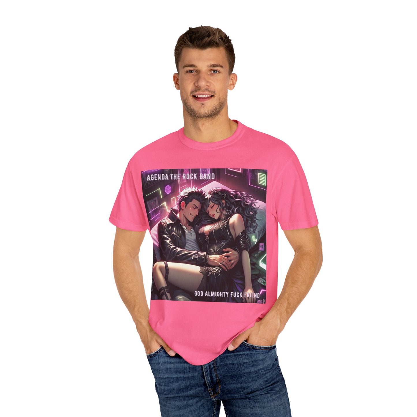 Rock Band Explicit Graphic T-Shirt, Vintage Music Tee, Unisex Kurt Cobain Shirt, Retro Style Apparel, Perfect for Concerts or Gifting