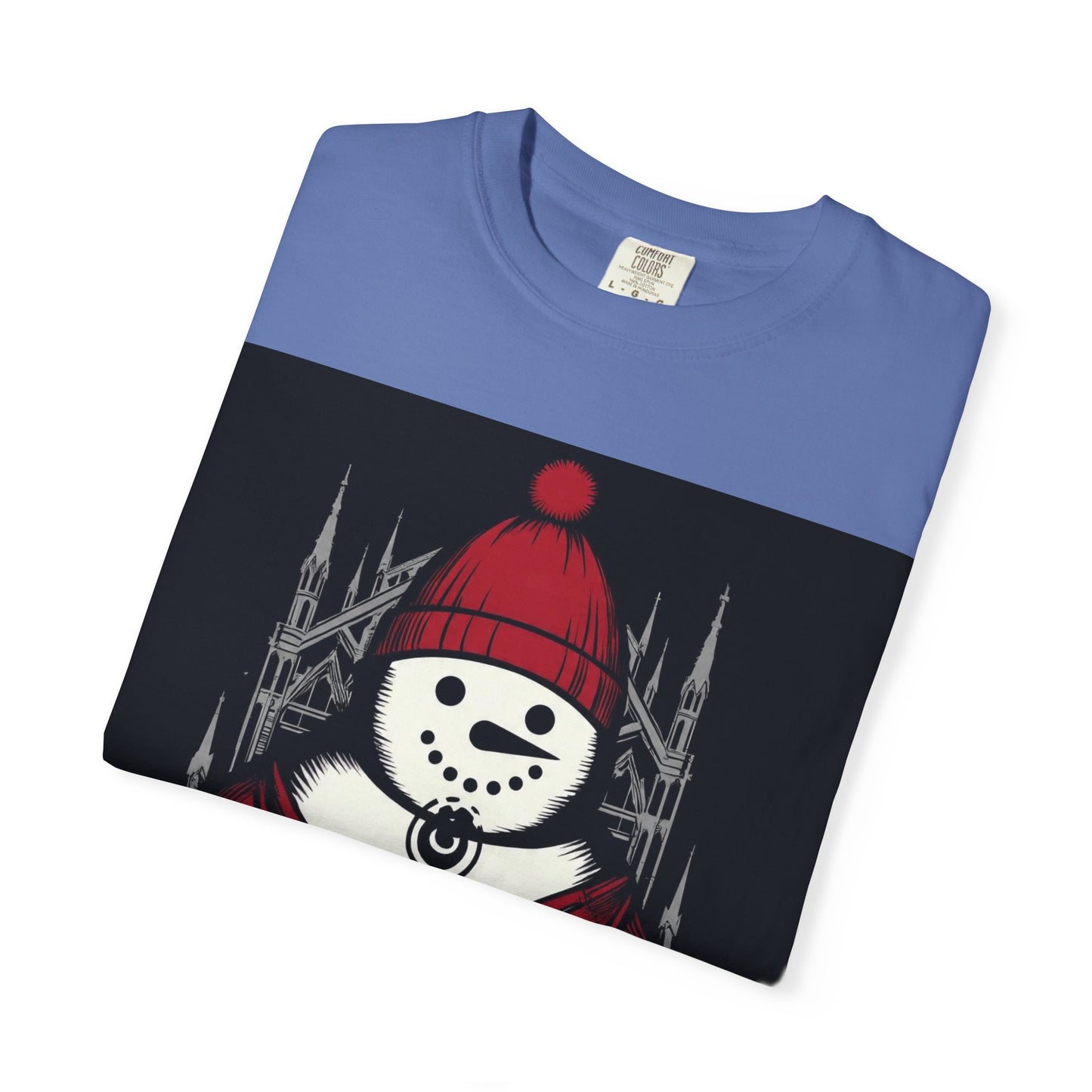 Carnaval de Québec Post-Goth T-shirt, Unisex Graphic Tee, Winter Festival Apparel, Holiday Gifts, Comfortable Everyday Wear