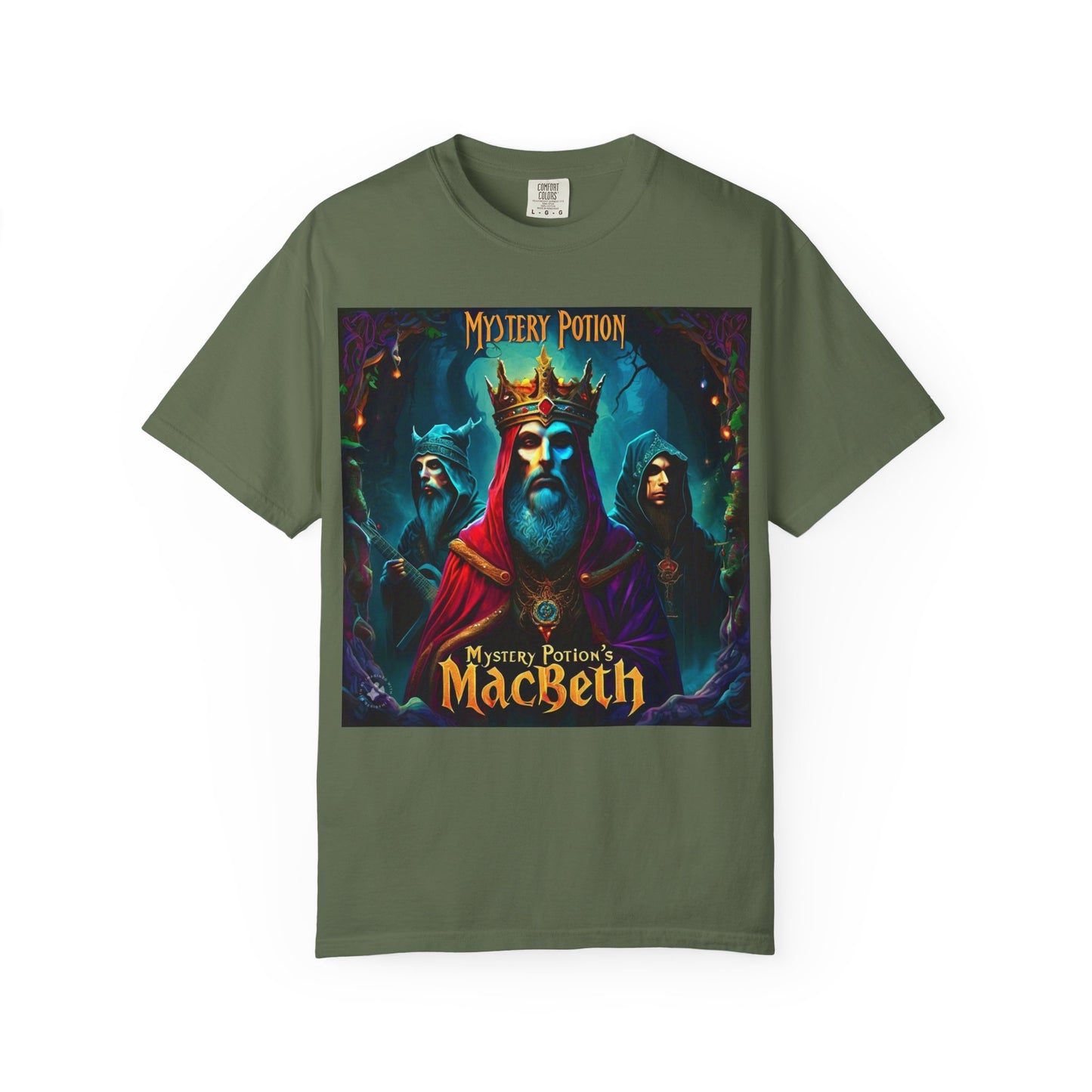 Mystery Potion Macbeth Shirt | Unisex T-Shirt for Fans, Halloween Costume, Literary Gifts, Theatre Lovers