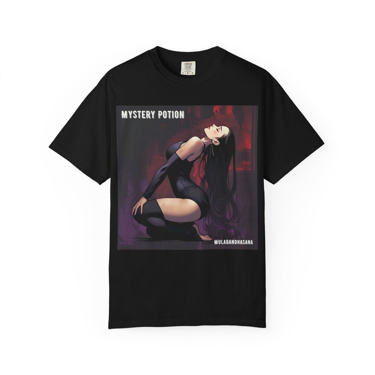 Mystical Mystery Potion Unisex T-Shirt, Yoga Graphic Tee, Unique Gift, Halloween Apparel, Vintage Style, Casual Wear