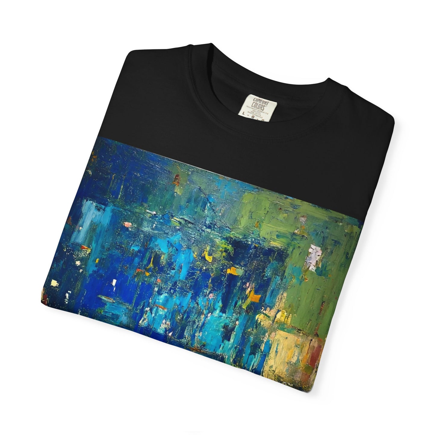 Artistic Unisex T-Shirt, Colorful Abstract Tee, Casual Wear, Gift for Art Lovers, Summer Essential, Unique Graphic Shirt
