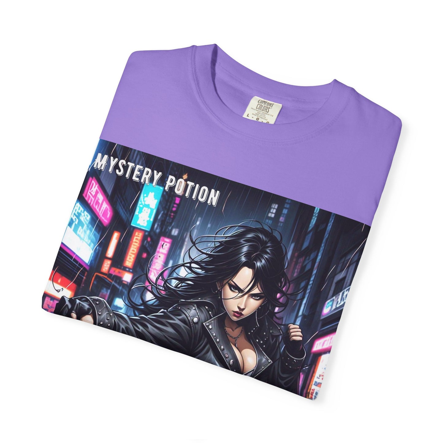 Mystery Potion Art Of Living Graphic T-Shirt, Cool Unisex Tee, Urban Style Apparel, Casual Streetwear, Gift for Gamers, Graphic Tee for Events