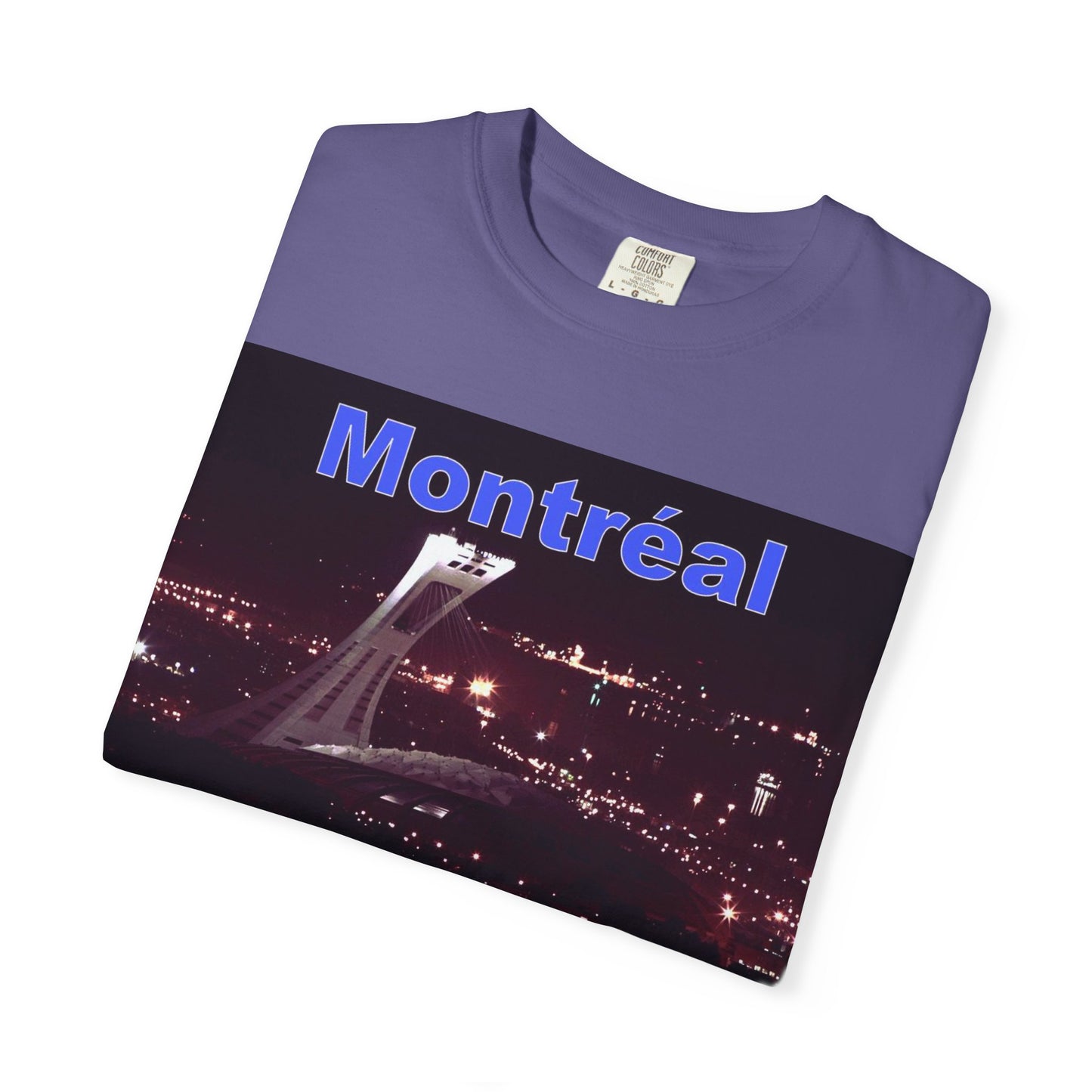 Montreal Night Skyline Unisex T-Shirt, City Love Tee, Travel Shirt, Gift for Her, Vintage Graphic Top