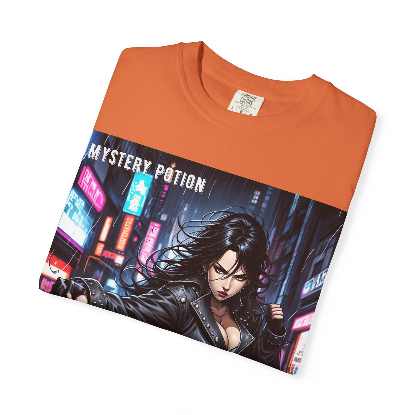 Mystery Potion Art Of Living Graphic T-Shirt, Cool Unisex Tee, Urban Style Apparel, Casual Streetwear, Gift for Gamers, Graphic Tee for Events