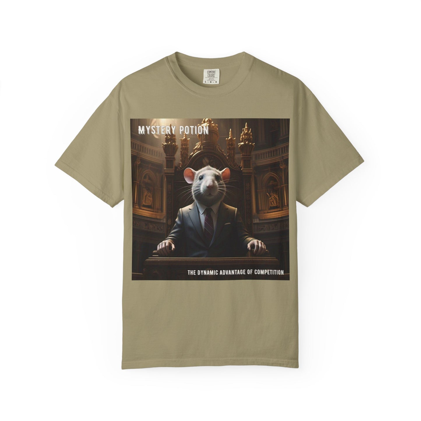 Mystery Potion Funny Unisex T-Shirt, Gift for Animal Lovers, Quirky Tee, Unique Graphic Shirt, Perfect for All Occasions