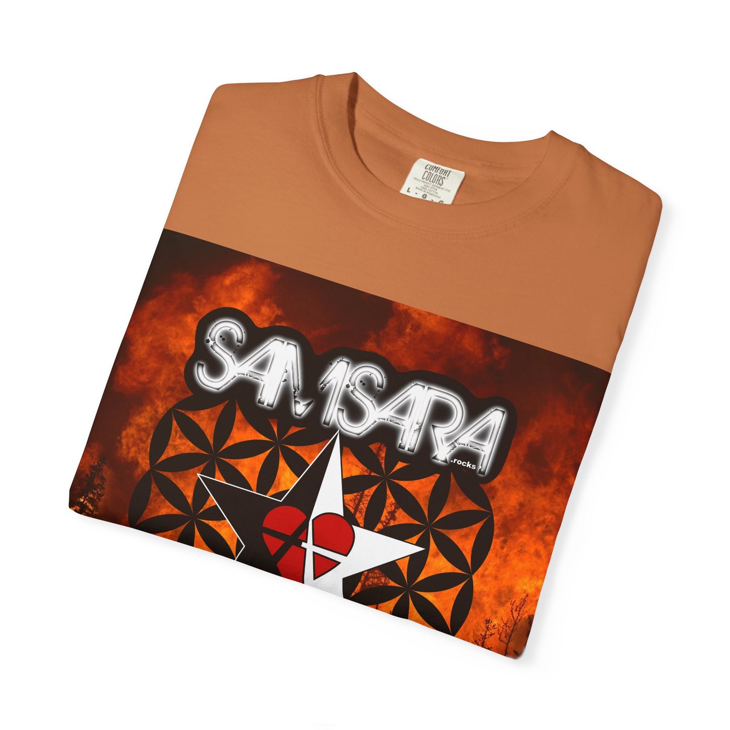 'Permanent Damage' by Samsara, Bold Graphic T-Shirt, Music Festival Gear, Unisex Casual Tee, Unique Gift for Friends, Statement Apparel, Concert Outfit