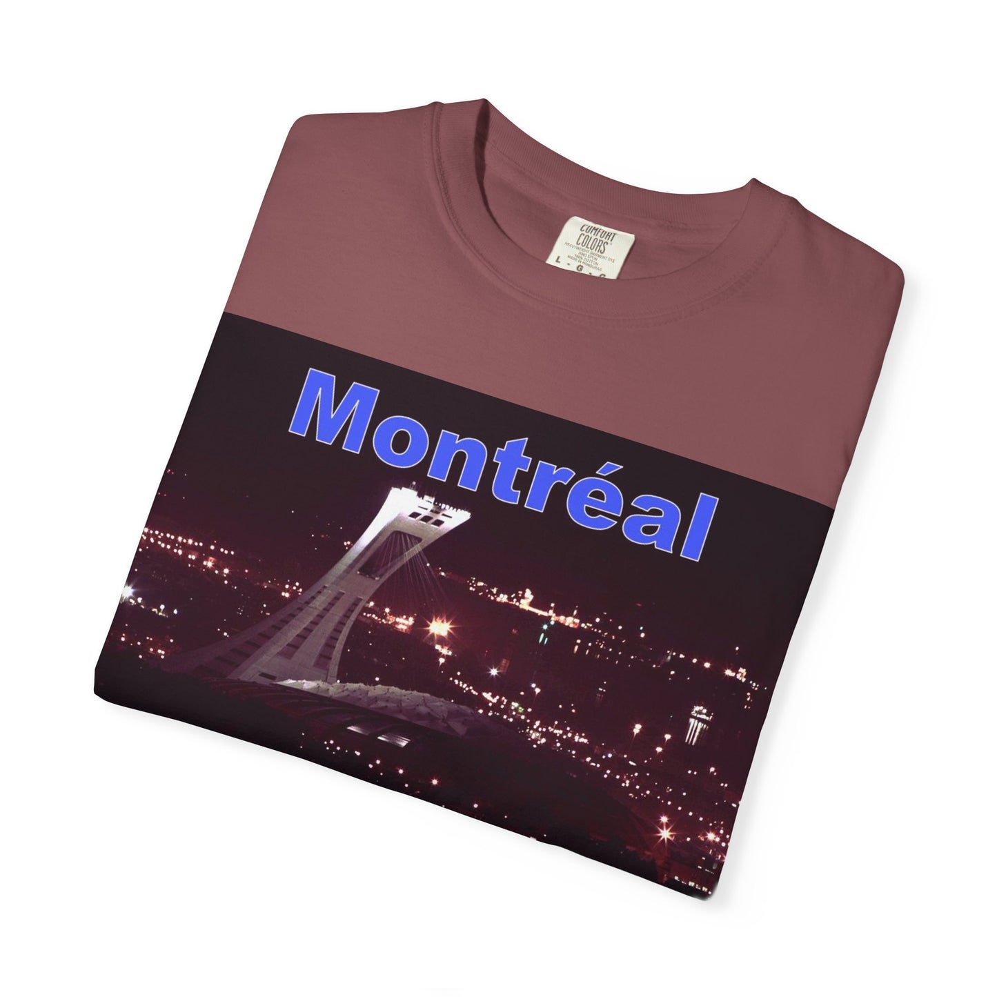 Montreal Night Skyline Unisex T-Shirt, City Love Tee, Travel Shirt, Gift for Her, Vintage Graphic Top