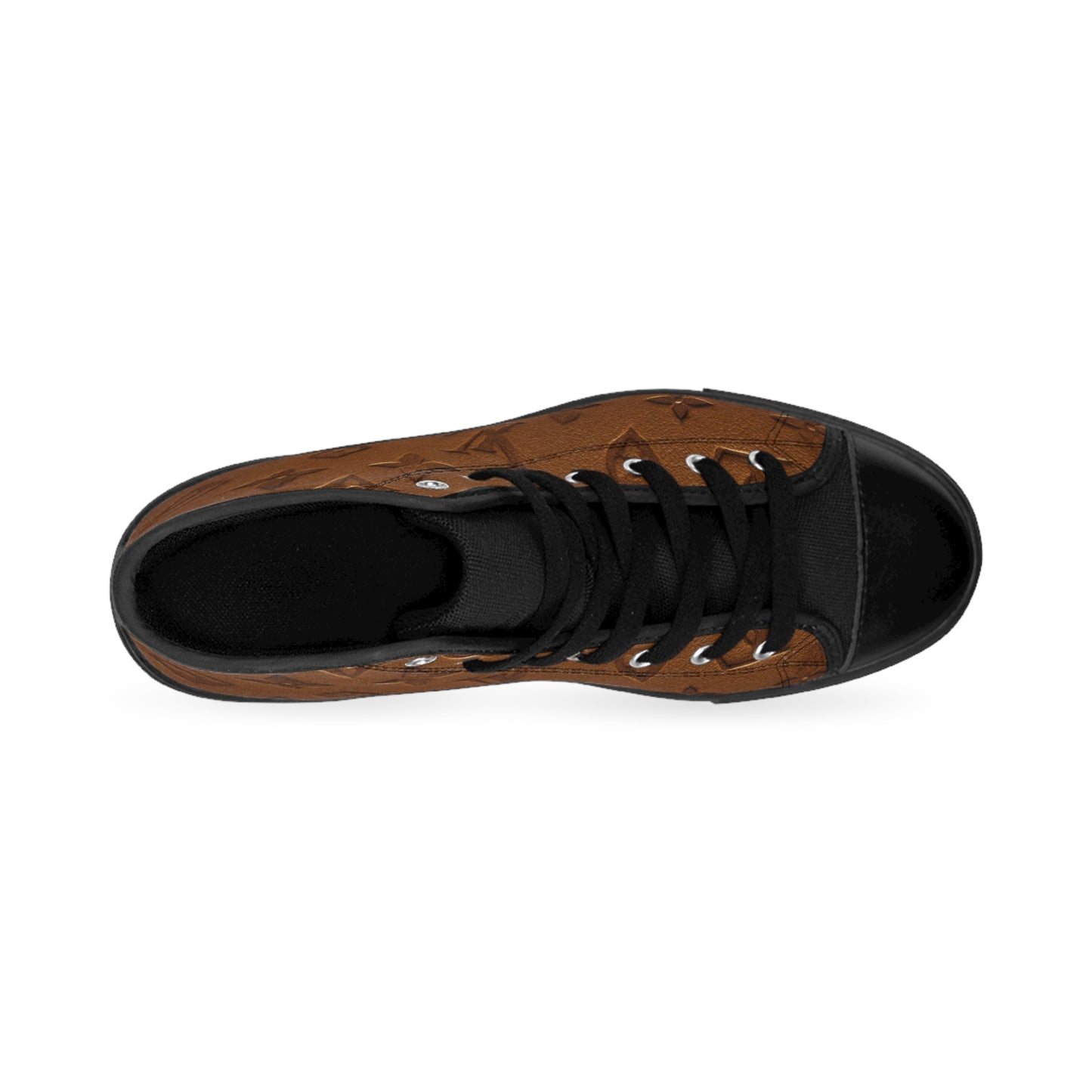 Faux Vutton Stylish Women's Classic Sneakers, Trendy High-Top Shoes for Everyday Wear, Fake Leather Fashionable Footwear for Women, Casual Sneakers, Gifts for Her