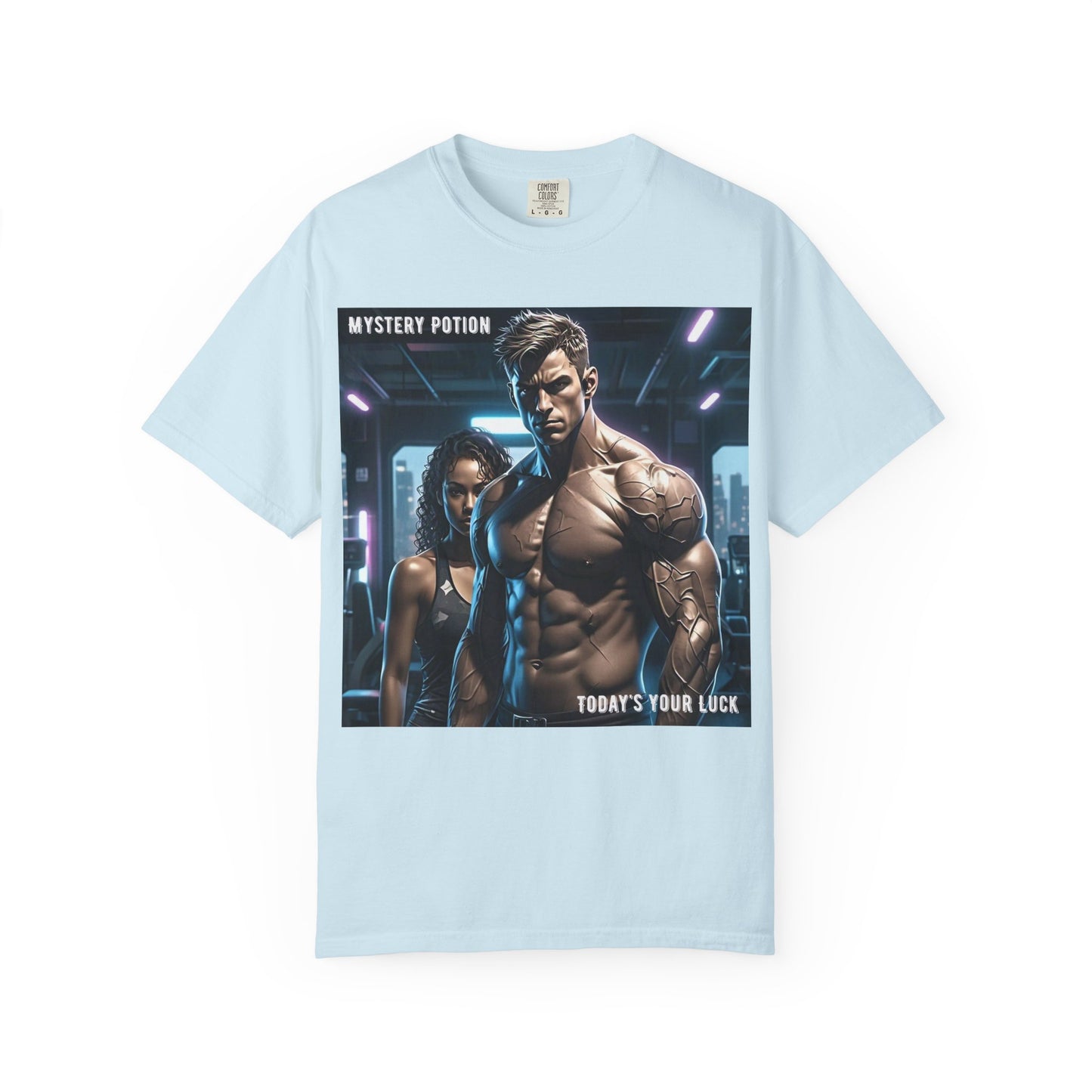 Mystery Potion Graphic T-Shirt - Unisex Casual Wear, Fitness Gift, Trendy Tee, Gamer Apparel, Everyday Style
