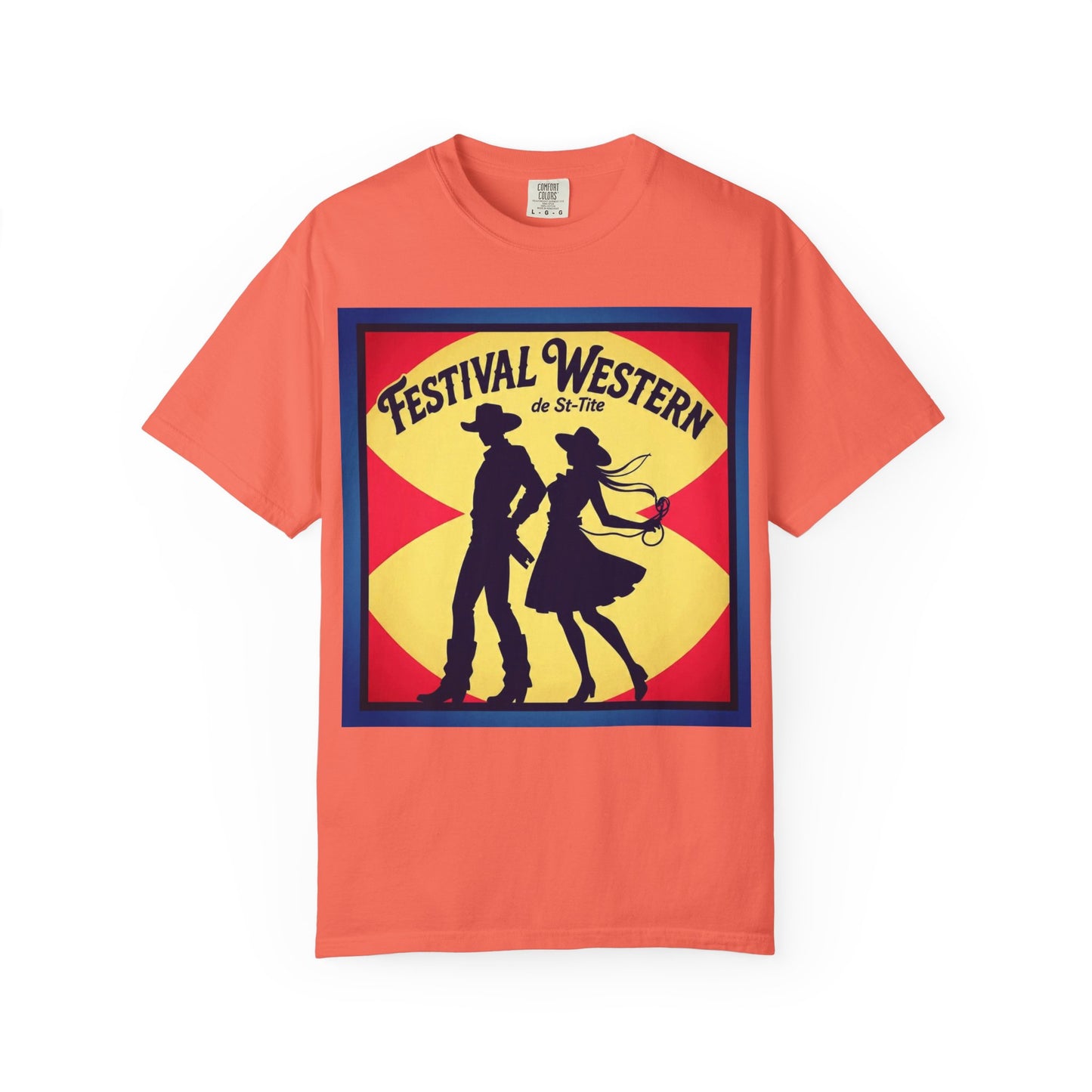 St-Tite Western Festival T-Shirt, Unisex Graphic Tee, Country Music Shirt, Bohemian Style Outfit, Gift for Dance Festival Lovers