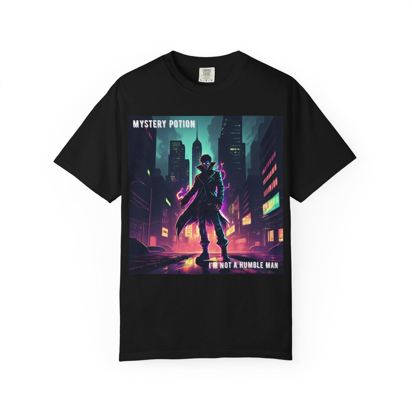 'I'm Not A Humble Man' Design, Mystery Potion Top Hit, Viral Musician's band T-shirt