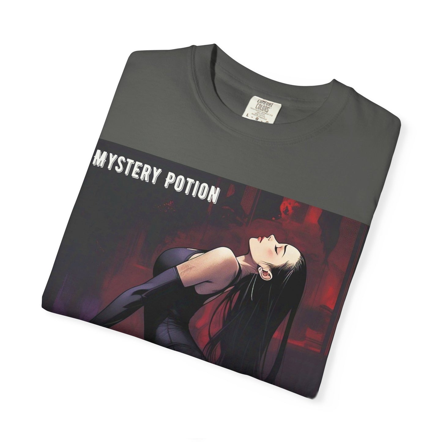 Mystical Mystery Potion Unisex T-Shirt, Yoga Graphic Tee, Unique Gift, Halloween Apparel, Vintage Style, Casual Wear