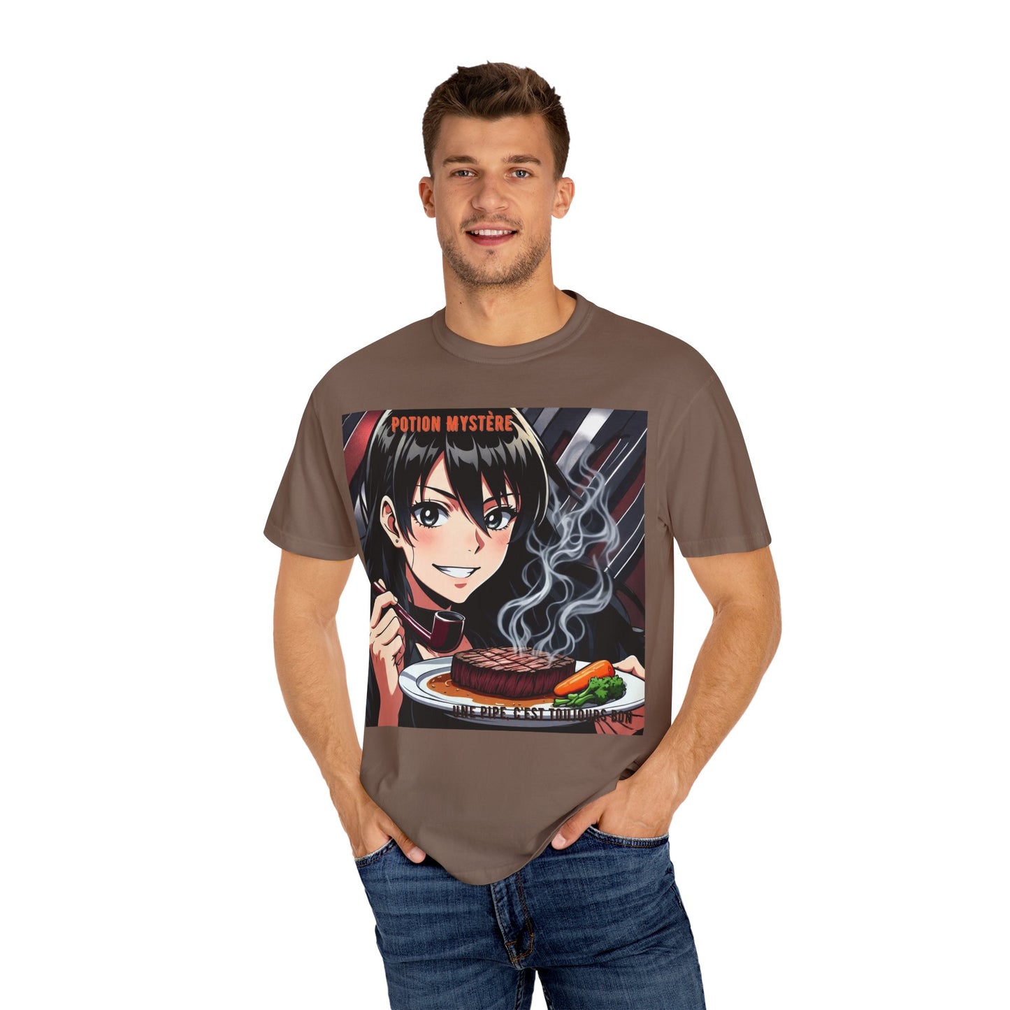 Mystical Culinary Unisex T-shirt - Ideal for Anime Fans, Food Lovers, Casual Wear, Gift for Foodies, Unique Graphic Tee