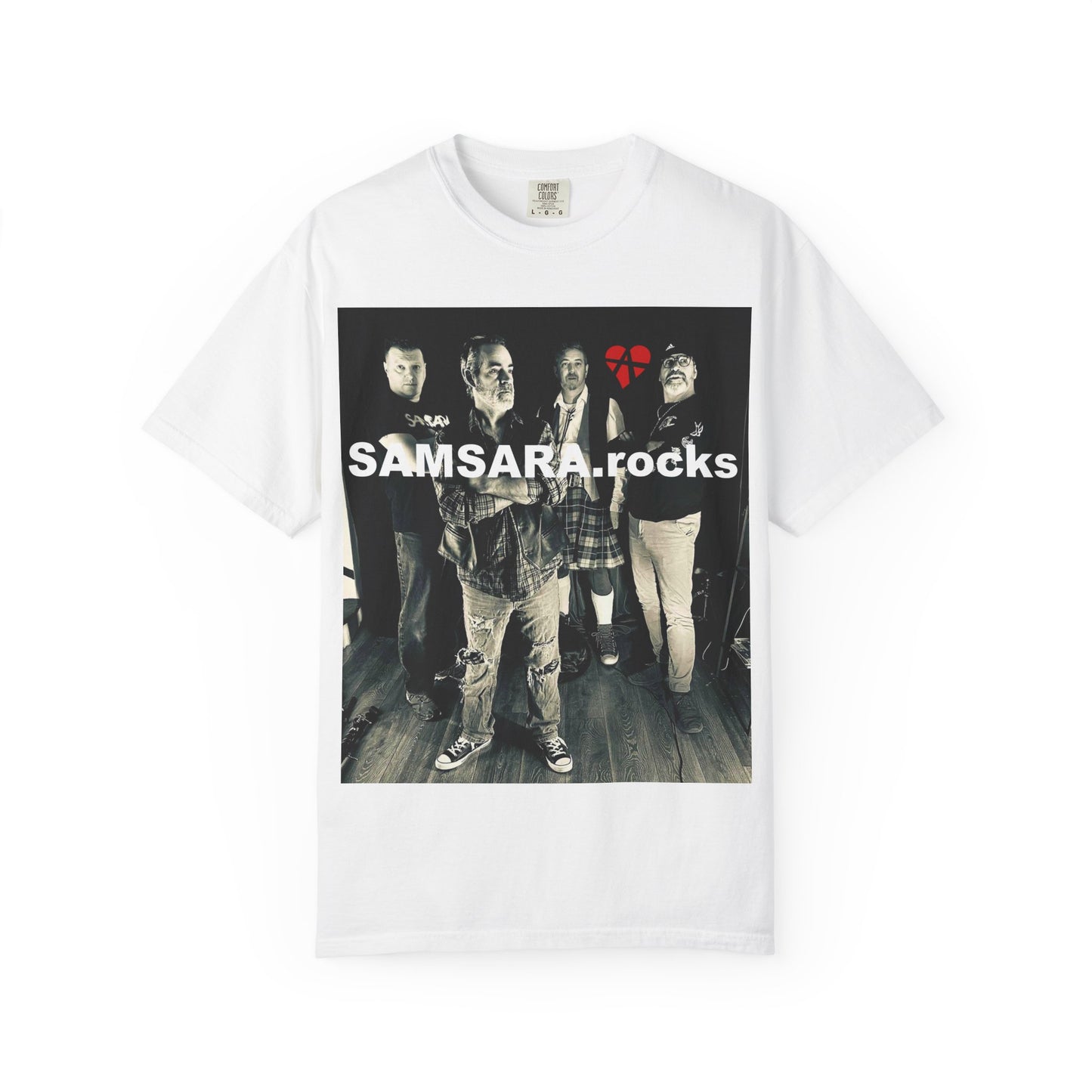 'Samsara Rocks' Official Unisex T-Shirt, Cool Band Tee, Music Lover Gift, Casual Style, Gift for Concert Goers, Rock Music Apparel