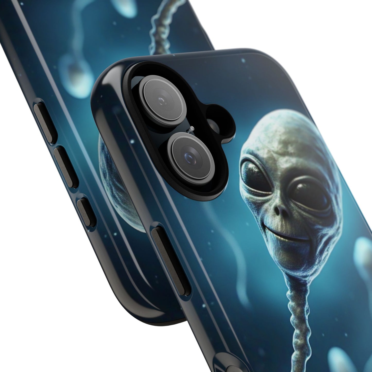 Alien Themed Phone Case | Tough Cases | Cool Phone Cover, Gifts for Sci-Fi Lovers, Unique Phone Accessories, Space Aesthetic