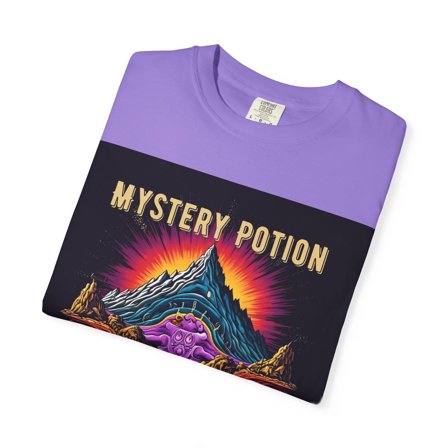Mystical Graphic T-Shirt, "Nothing New Under The Sun" Vintage Aura Tee, Unisex Casual Wear, Unique Gift for Nature Lovers, Festival Essentials, Eco-Friendly Fashion