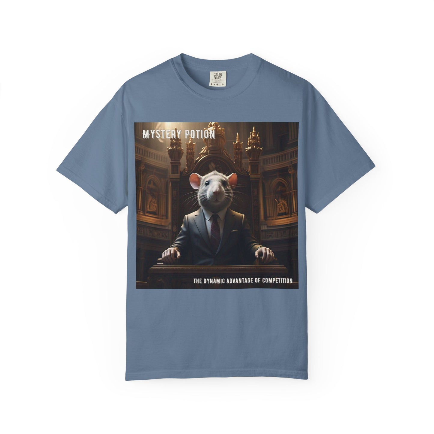 Mystery Potion Funny Unisex T-Shirt, Gift for Animal Lovers, Quirky Tee, Unique Graphic Shirt, Perfect for All Occasions