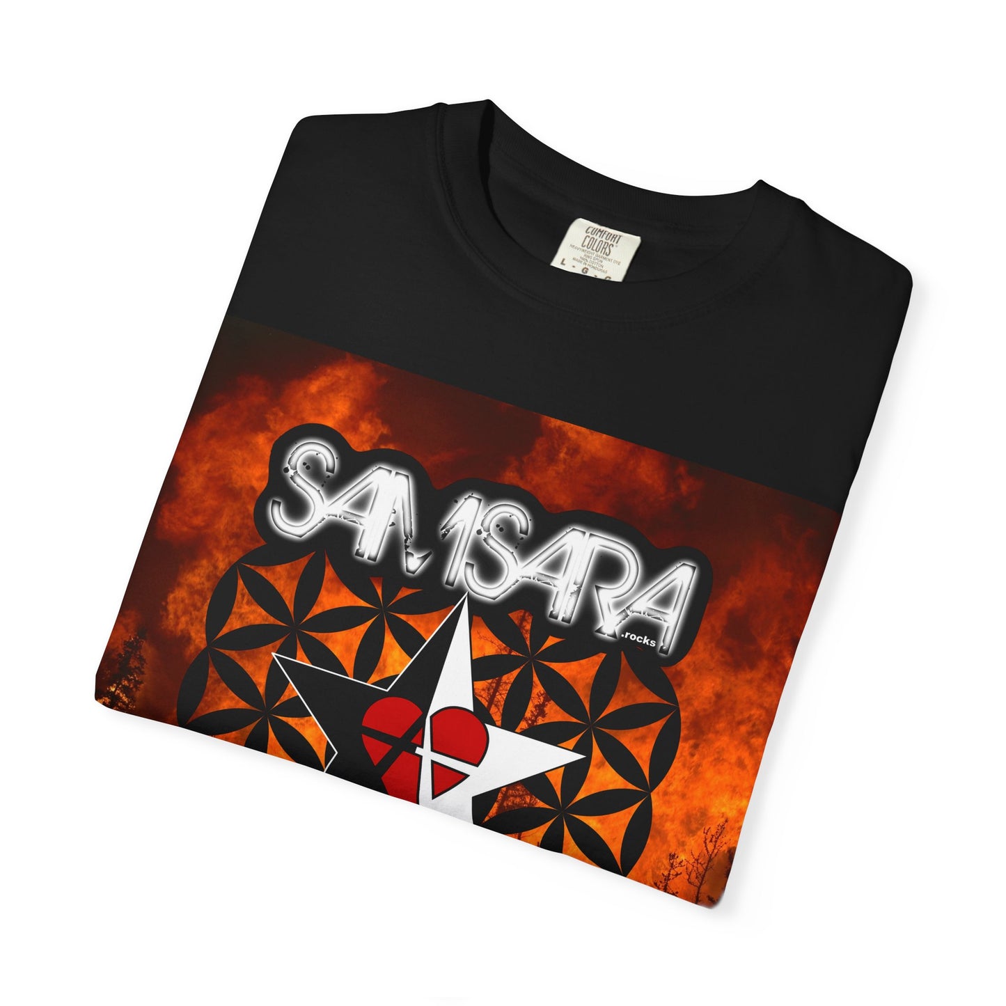 'Permanent Damage' by Samsara, Bold Graphic T-Shirt, Music Festival Gear, Unisex Casual Tee, Unique Gift for Friends, Statement Apparel, Concert Outfit