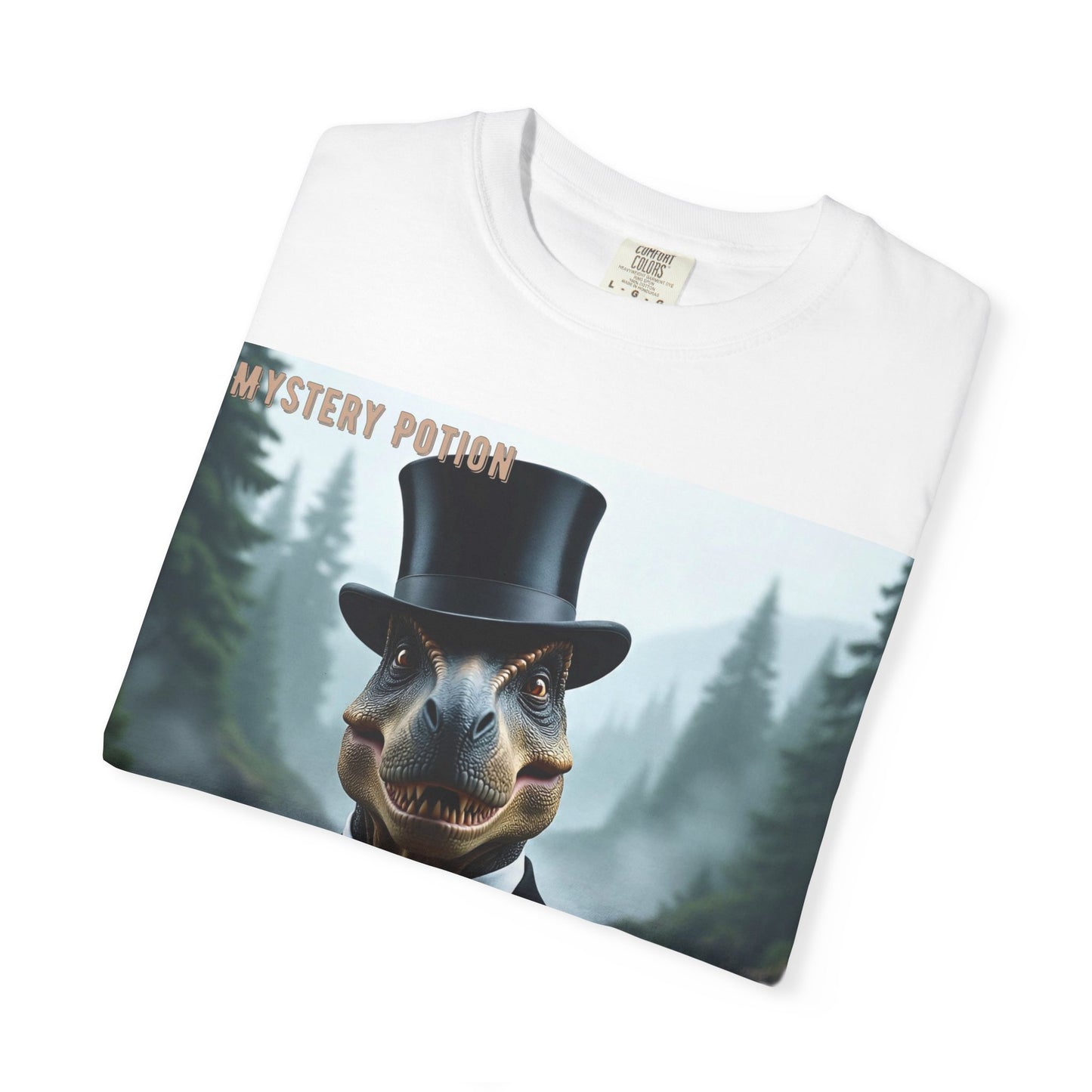 Mystery Potion T-shirt, Quirky Animal Graphic Tee, Fun Gift for Nature Lovers, Unique Fashion Statement, Casual Wear, Unisex Graphic Tee