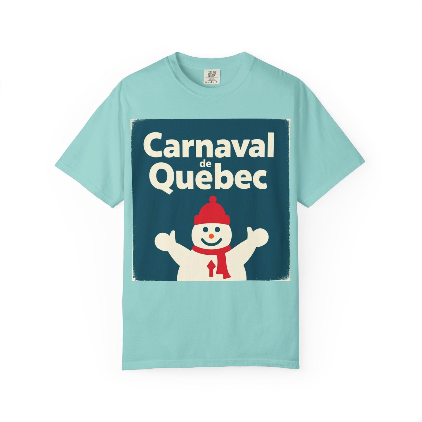 Quebec Carnaval Unisex T-Shirt, Winter Festival Tee, Handmade Vacation Souvenir, Holiday Gift Apparel, Quebec Celebration Shirt