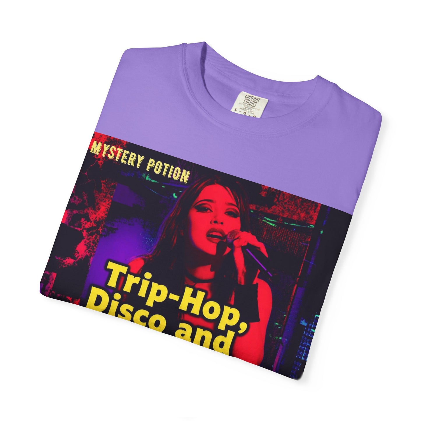 Trip Hop, Disco and Metal! Oh, What a Rush Vibrant Music-Themed Unisex T-shirt | Perfect Gift for Music Lovers, Concert Attendees, Band Merch, Festival Apparel, and Casual Wear