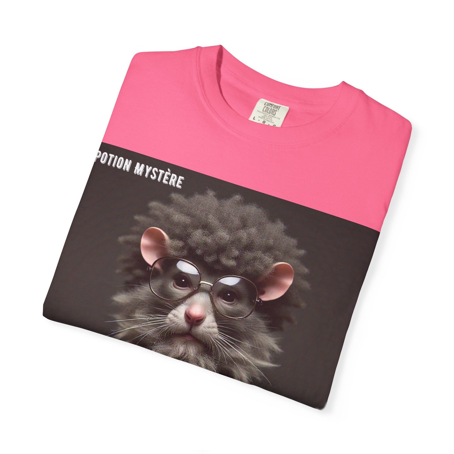 Doc Mailloux by Potion Mystère, Rat Graphic T-Shirt, Unisex Funny Tee, Gift for Animal Lovers, Unique Vintage Style Clothing, Statement Tee for Parties