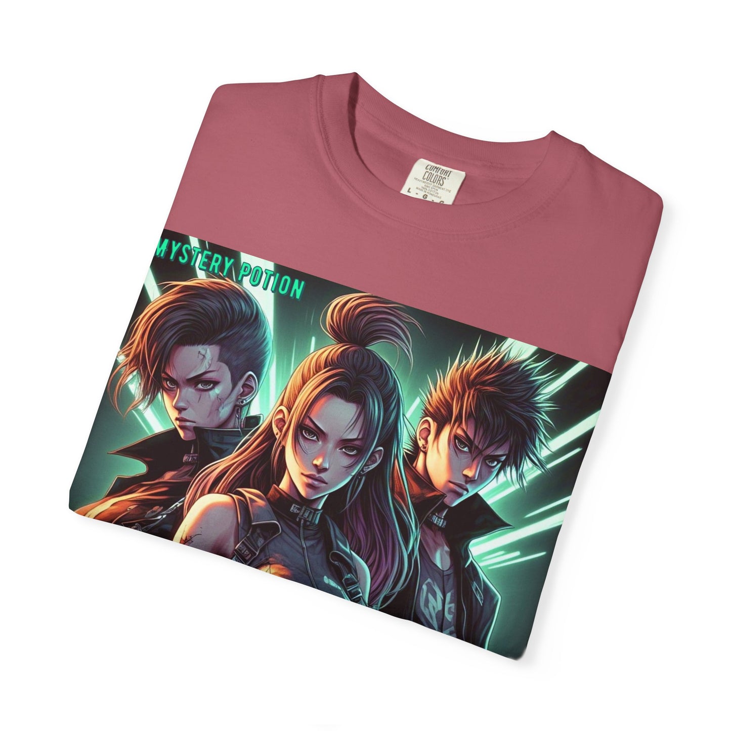 'Who's Got Some Balls Here?' by Mystery Potion, Unisex Graphic Tee, Trendy Gamer T-shirt, Anime Inspired Shirt, Gift for Him/Her, Casual Fashion