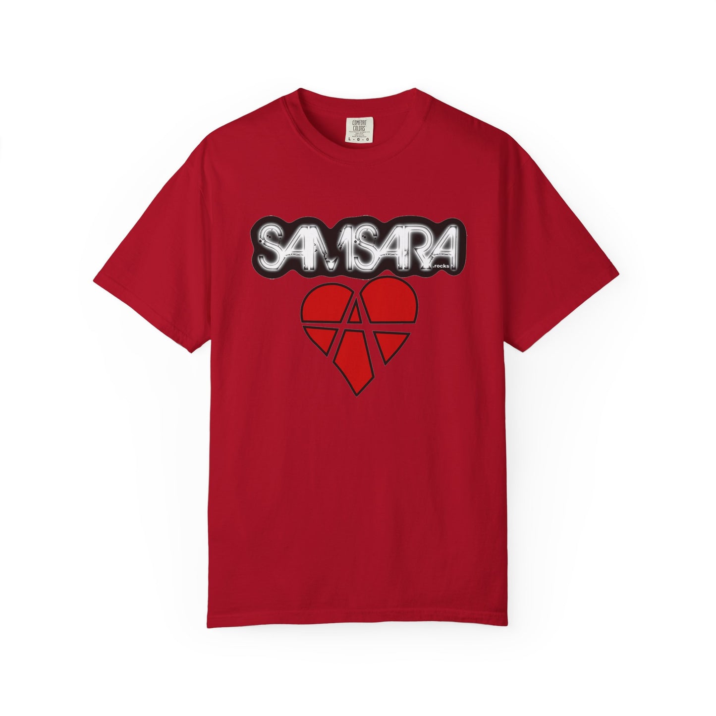 Samsara Unisex T-Shirt, Band Picture on back, Comfortable Graphic Shirt for Music Lovers, Perfect for Concerts, Gifts for Friends, Casual Wear, Street Style