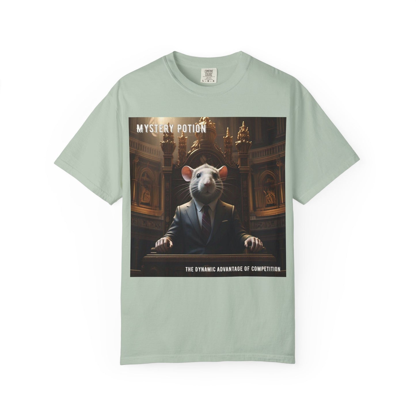 Mystery Potion Funny Unisex T-Shirt, Gift for Animal Lovers, Quirky Tee, Unique Graphic Shirt, Perfect for All Occasions