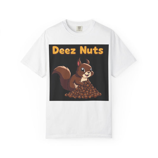 Funny Squirrel T-Shirt, Humor Tee for Friends, Gift for Nut Lovers, Quirky Apparel for Casual Outings, Perfect for Birthdays