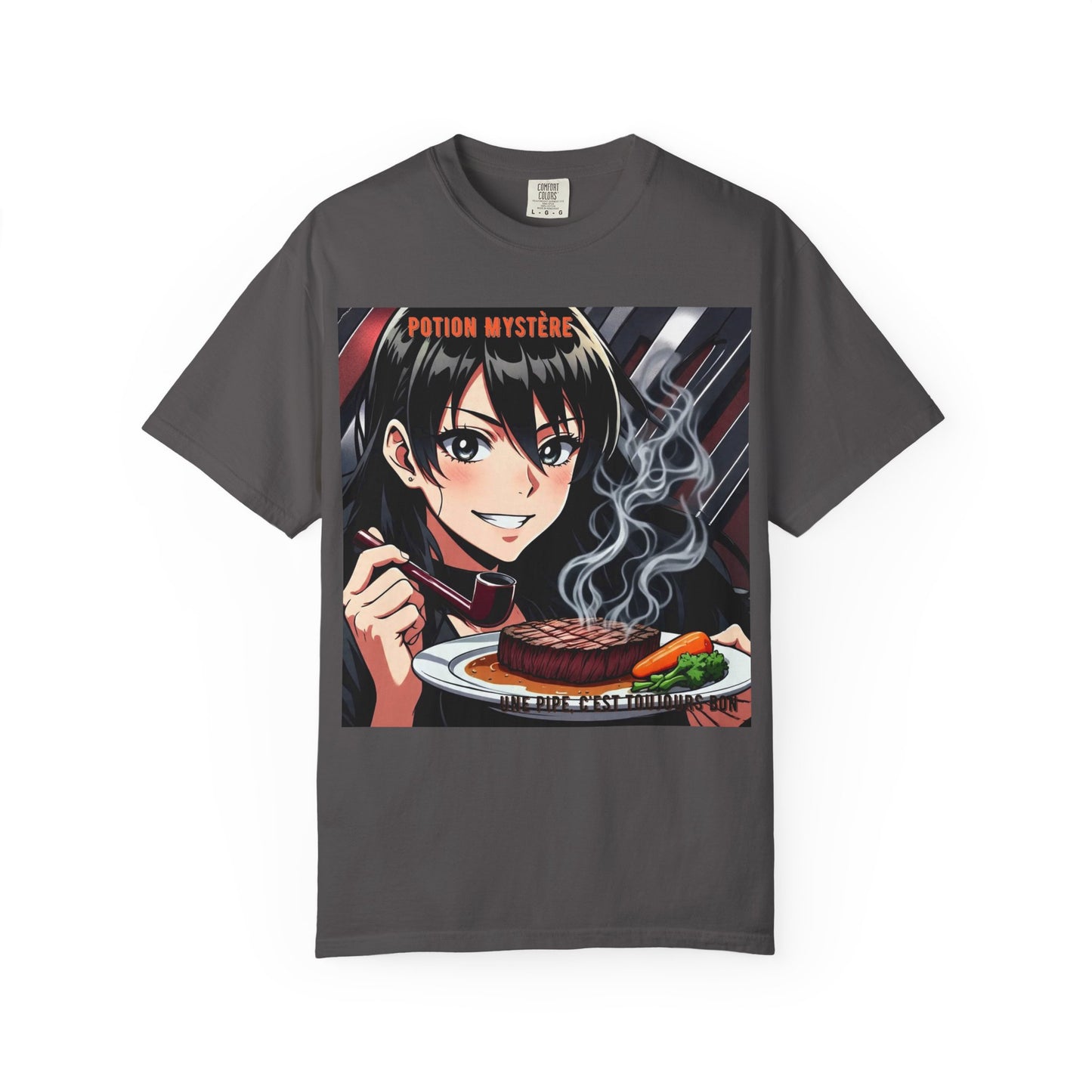 Mystical Culinary Unisex T-shirt - Ideal for Anime Fans, Food Lovers, Casual Wear, Gift for Foodies, Unique Graphic Tee